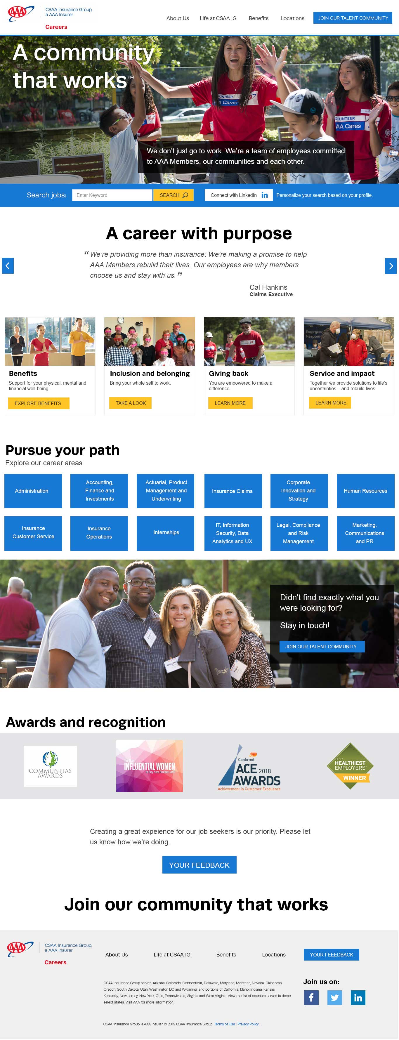 Careers Homepage